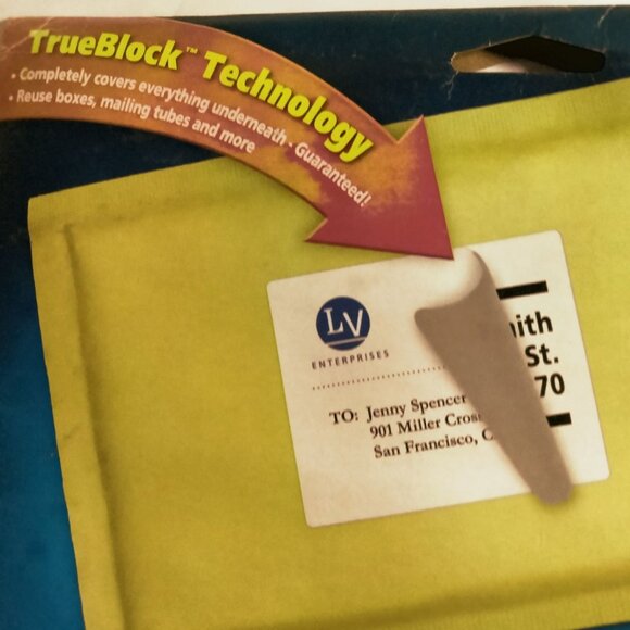 Avery 8164 White Shipping Labels Inkjet 3 X 4 Inch 119 Stickers - Picture 6 of 9